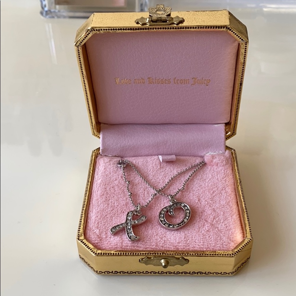 *LIMITED EDITION* Juicy Couture Silver XO Necklace